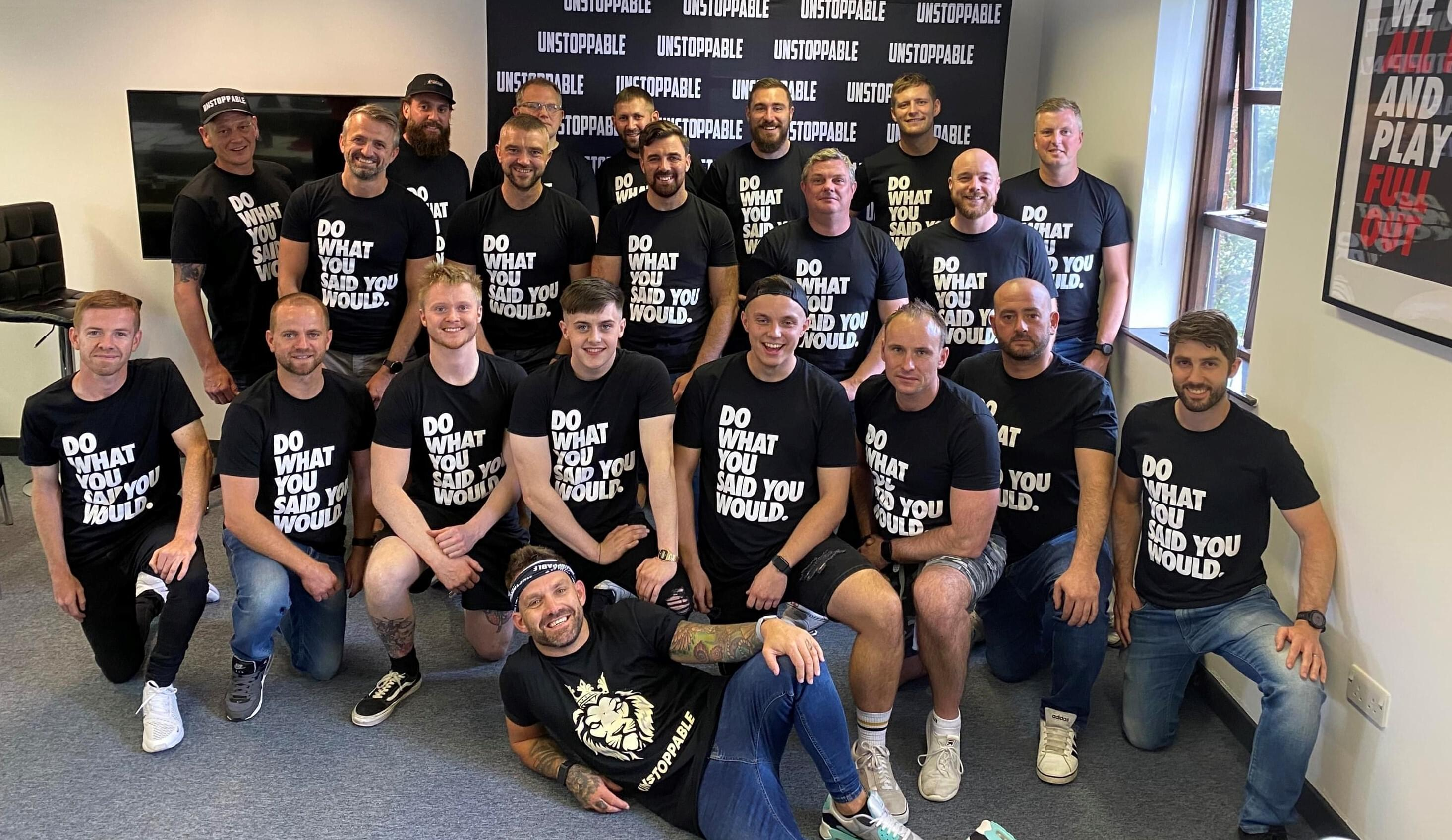 Mansformation group photo