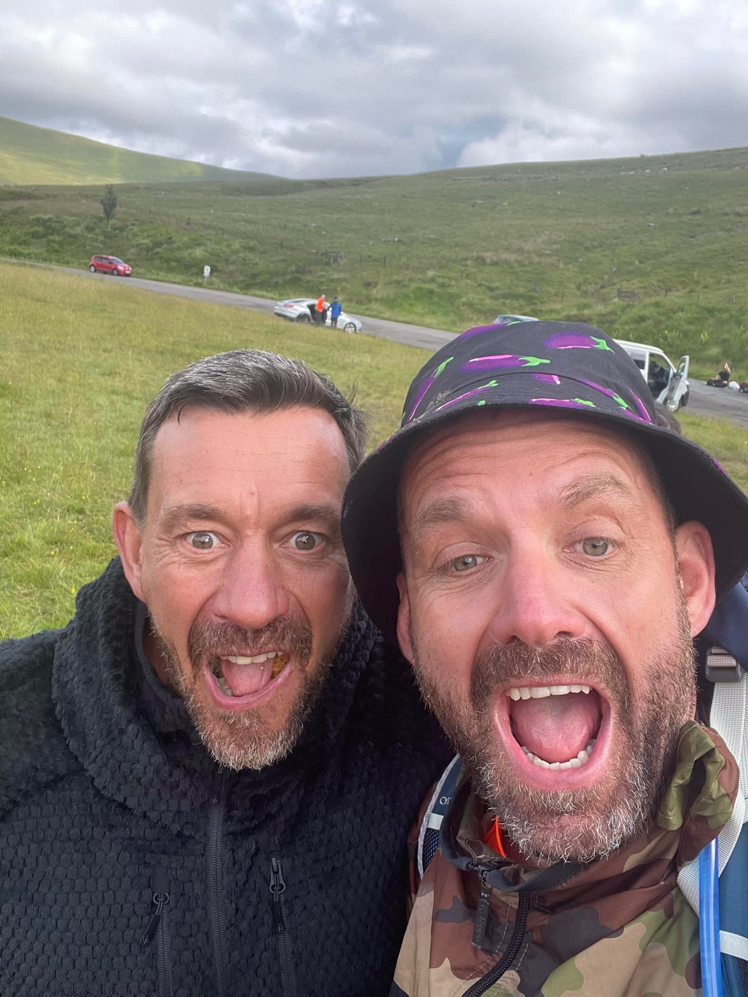Paul Mort with Ollie Ollerton